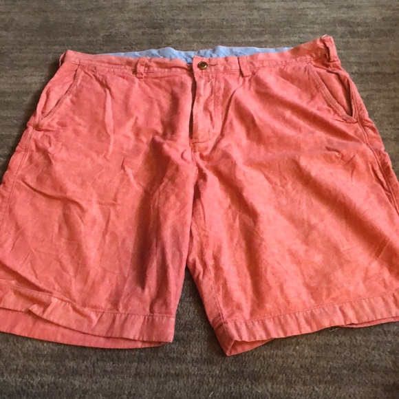 Men’s J. Crew red chambray shorts - Size 38W - Picture 1 of 3